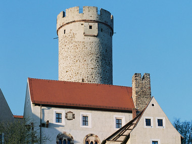 Hrad Gnandstein s věží
