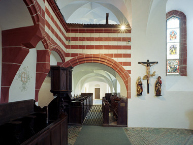 Hradní kaple na Gnandsteinu